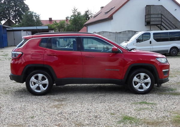 Jeep Compass cena 79900 przebieg: 106000, rok produkcji 2018 z Białystok małe 211